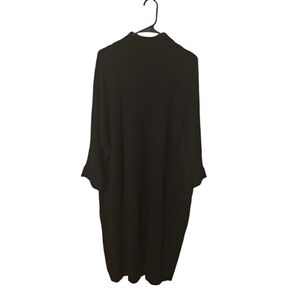 Anthropologie‎ Saturday/Sunday Sweater Dress-Womens-Small-Black